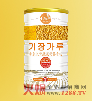 七彩果小米大骨蔬菜營養(yǎng)米粉
