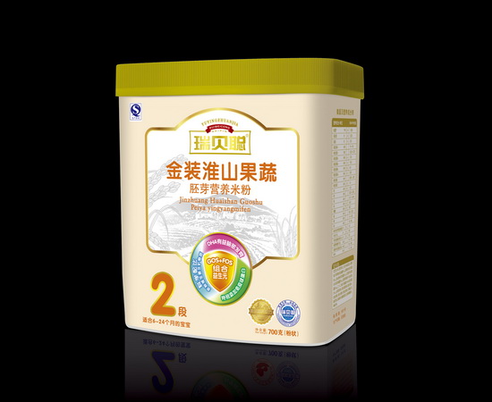 瑞貝聰淮山果蔬胚芽營(yíng)養(yǎng)米粉2段