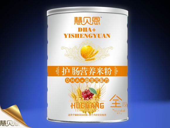 慧貝恩DHA益生元配方護(hù)腸營養(yǎng)米粉