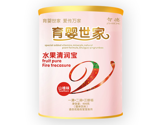 育嬰世家山楂味水果清潤(rùn)寶