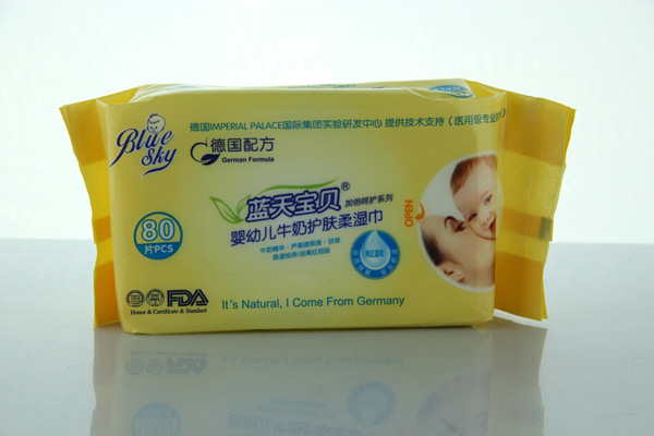 藍(lán)天寶貝80片濕巾