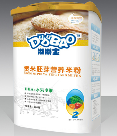 嘟嘟寶DHA+水果多維營養(yǎng)米粉2段