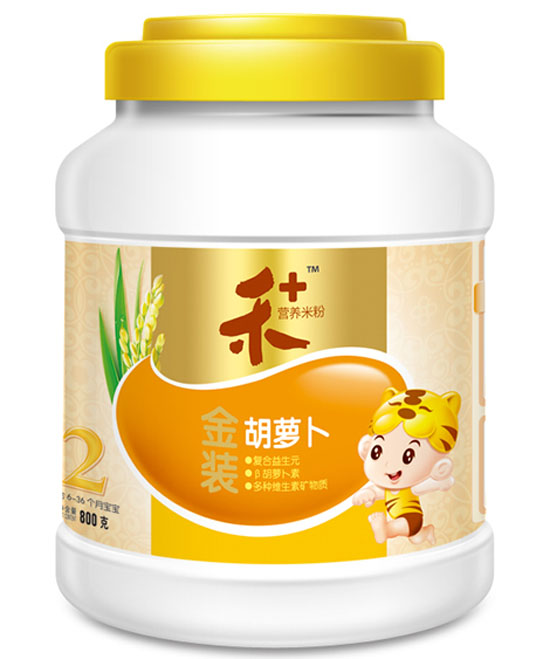 禾+金裝胡蘿卜營養(yǎng)米粉