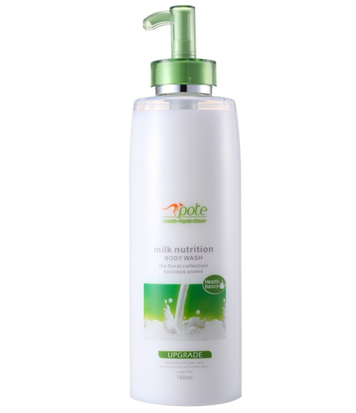 柏緹有機(jī)牛奶珍珠沐浴露760ML
