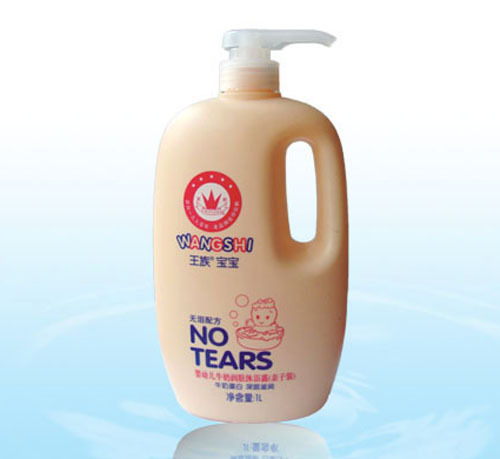 王族寶寶嬰幼兒牛奶潤(rùn)膚沐浴露(二合一)1L