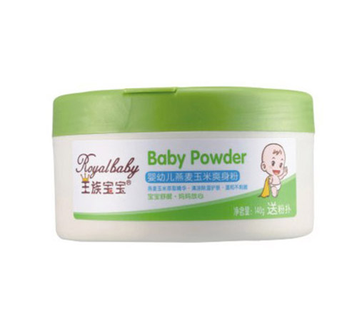 王族寶寶燕麥玉米爽身粉140g