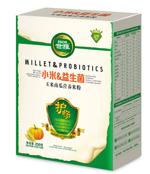 世雅小米益生菌玉米南瓜營(yíng)養(yǎng)米粉