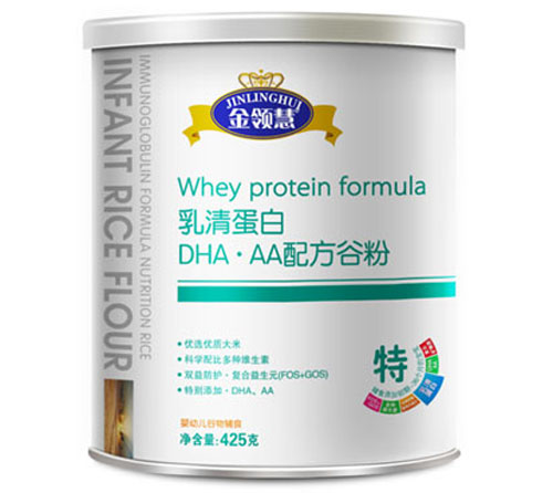 金領(lǐng)慧DHA+AA配方乳清蛋白谷粉