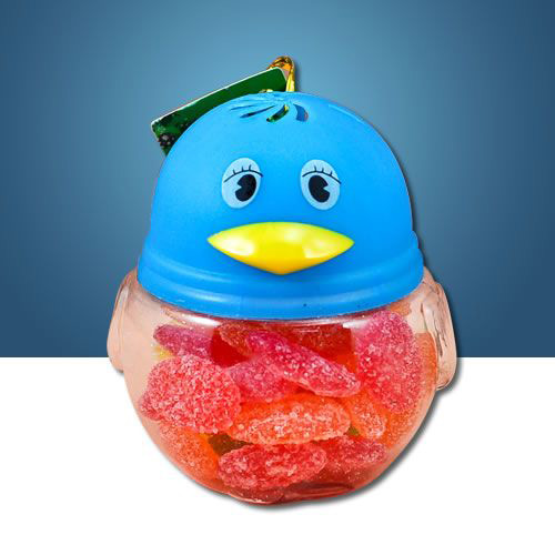 所愛(ài)小企鵝玩具軟糖藍(lán)色