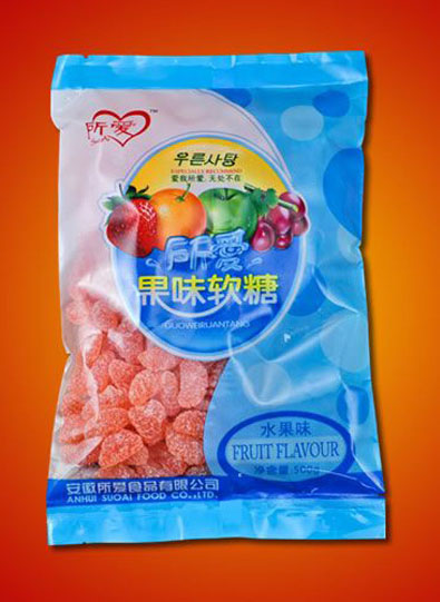 所愛果味軟糖藍色