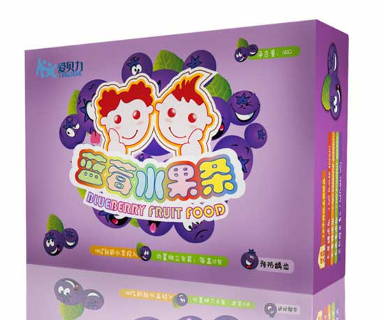 愛貝力藍(lán)莓水果條