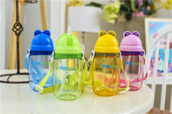 Dexbaby Tritan晶彩吸管水壺420ml