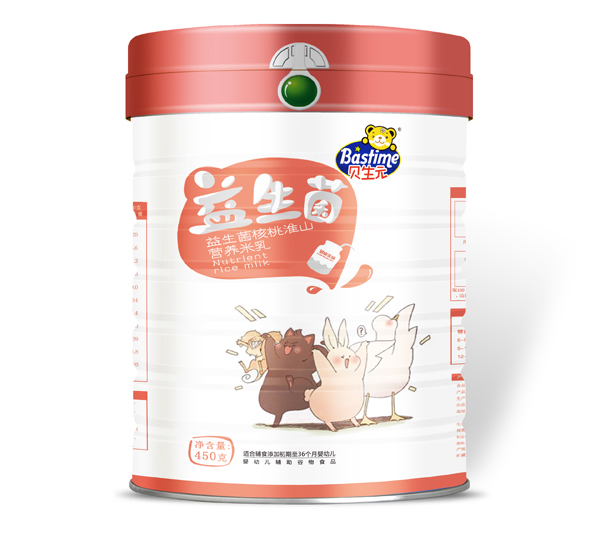 貝生元益生菌核桃淮山營(yíng)養(yǎng)米乳聽(tīng)裝