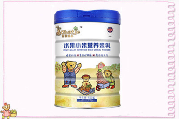 SChatJe思蜜吉兒水果小米米乳(罐裝)