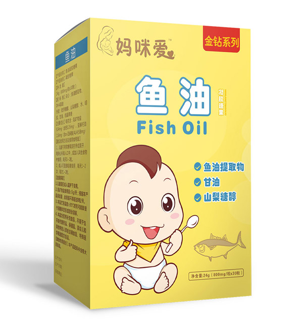 媽咪愛兒魚油凝膠糖果