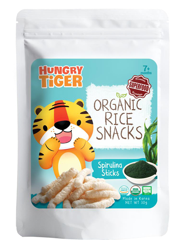 Hungry Tiger有機(jī)螺旋藻玄米條