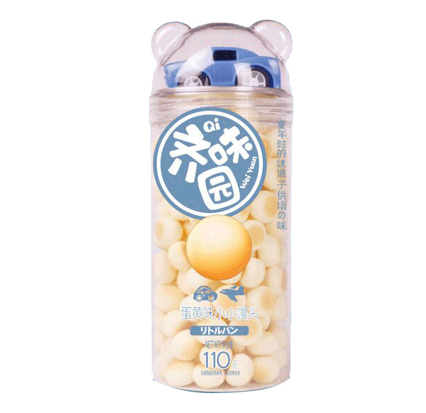 齊味園蛋黃味小小饅頭110g