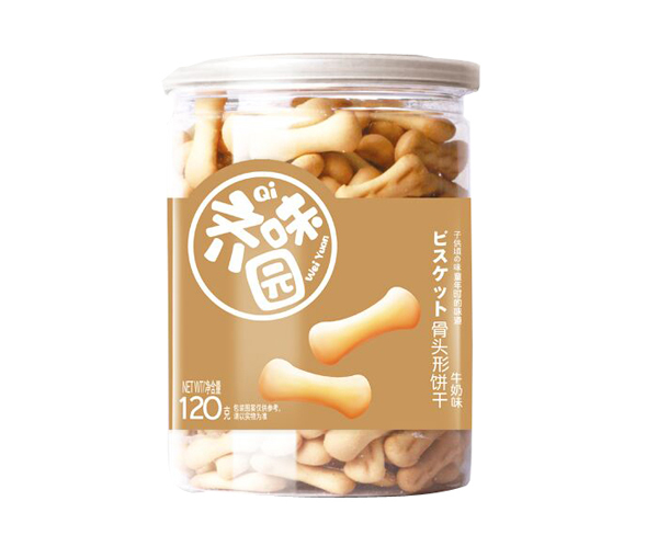 齊味園骨頭形餅干 120g