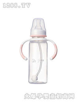 比親帶把直身自動(dòng)奶瓶240ML