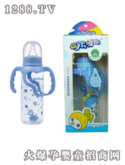 咿咿呀呀標準有柄直身奶瓶250ml