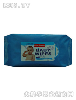 安柔藍(lán)色包裝濕巾