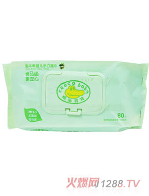 鱷魚(yú)寶寶乳木果嬰兒手口濕巾