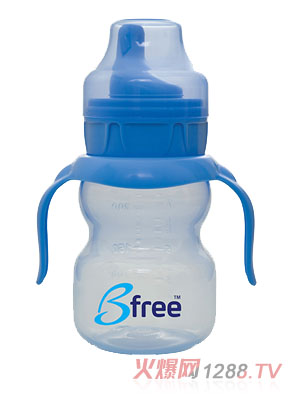 Bfree藍(lán)色雙柄易把握簡(jiǎn)易學(xué)飲杯200ml