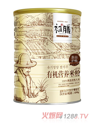 初膳有機(jī)營(yíng)養(yǎng)米粉淮山護(hù)暢聽裝