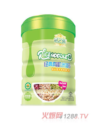 冠之藍淮山蓮子經典有機米粉