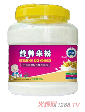 銘雅五谷雜糧營(yíng)養(yǎng)米粉800g桶裝