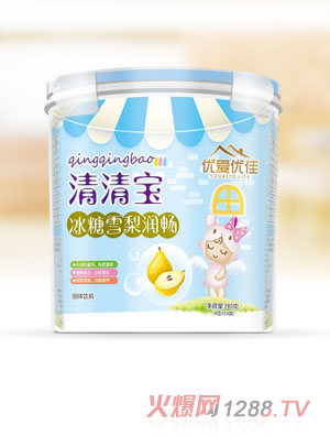 優(yōu)愛(ài)優(yōu)佳冰糖雪梨潤(rùn)暢清清寶