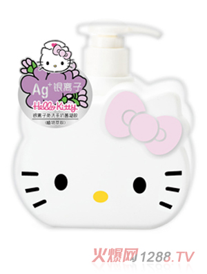 Hello Kitty初酷銀離子免洗手抗菌凝膠（植物萃?。?- 副本