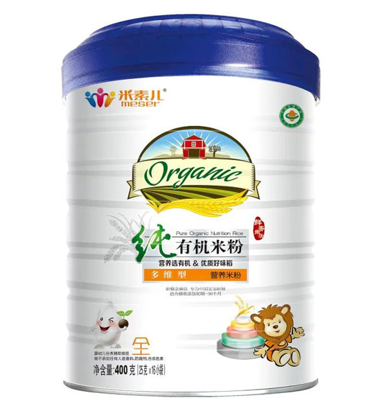 米素兒純有機復合益生元米粉